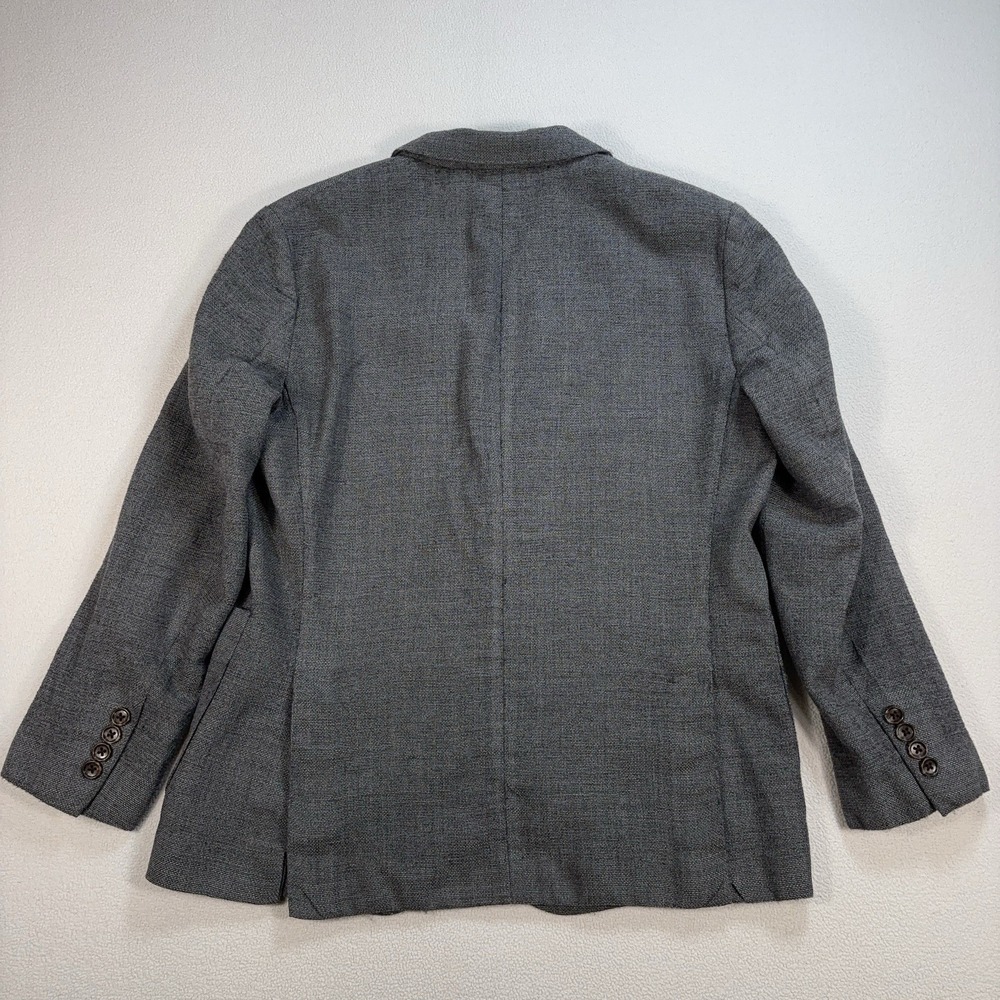 Bonobos Vitale Barberis Canonico Wool Blazer Jacket Men's 38S Gray Standard Fit - Picture 2 of 16
